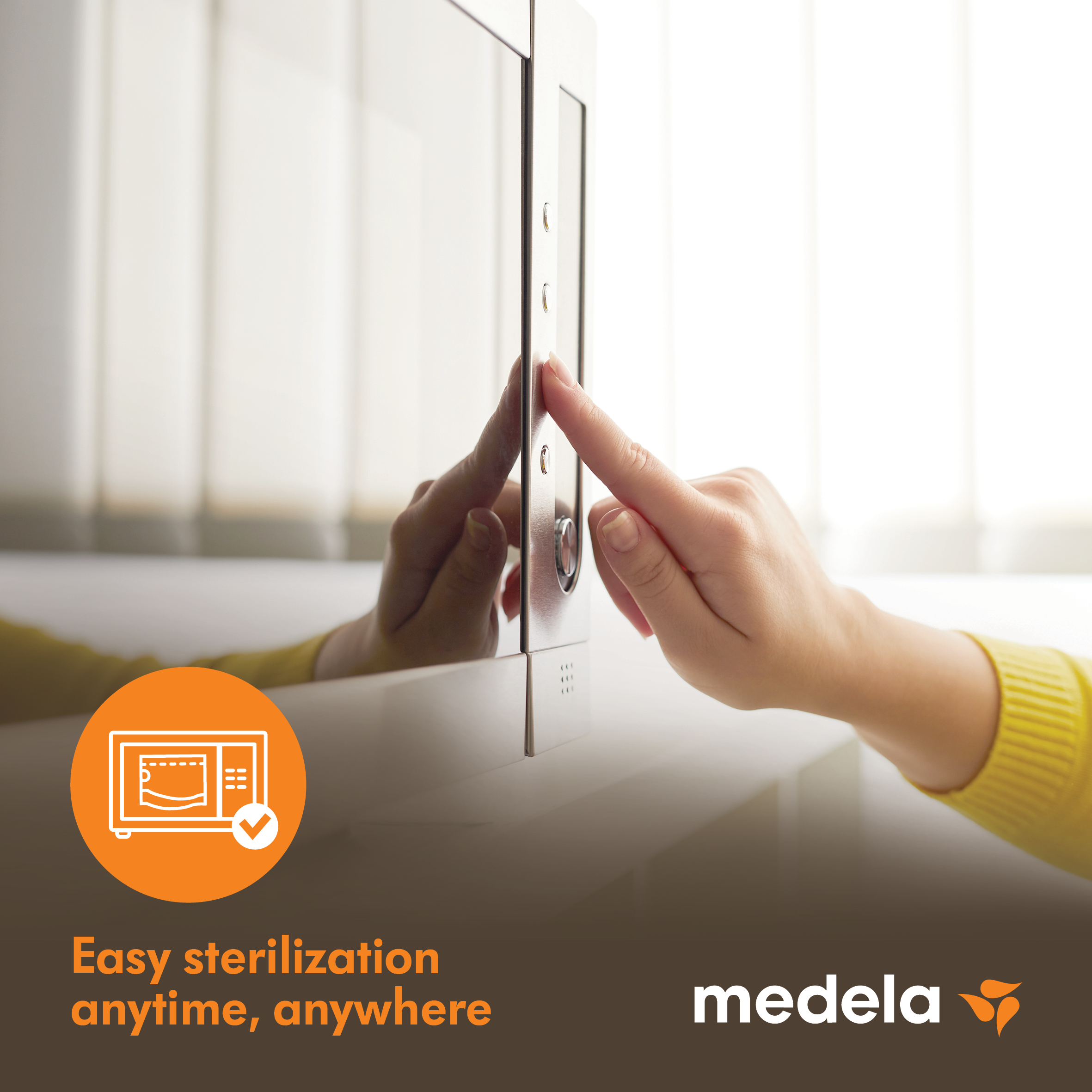 Medela Microwave Sterilisation Bags online ordering at Breastmates