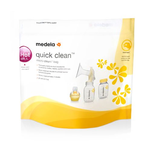 Medela Quick Clean Microwave Sterilization Bag (Pack Of 5)