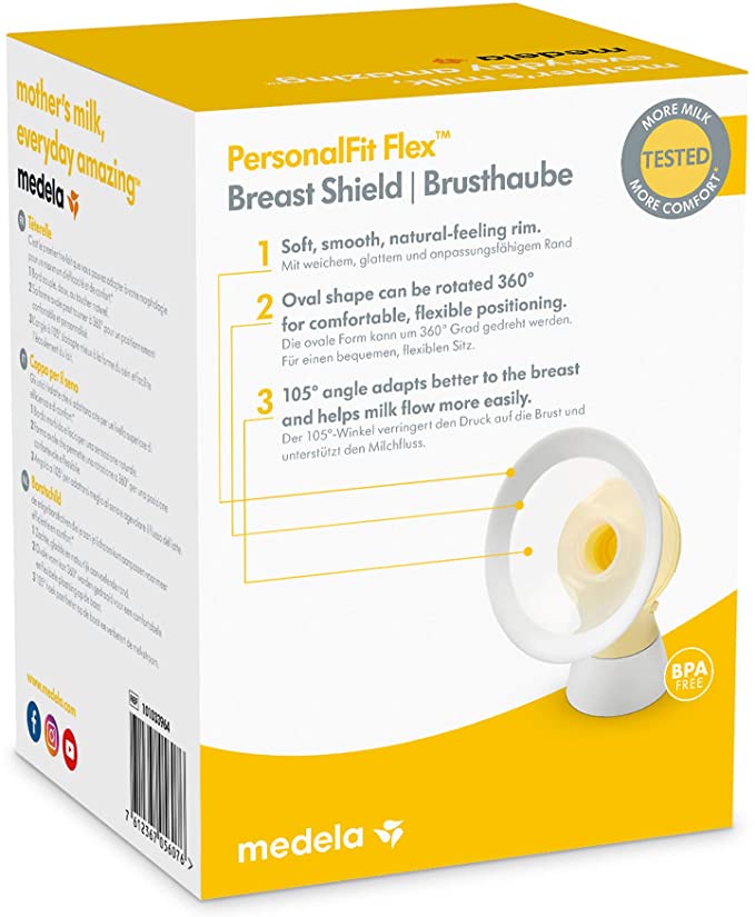 Medela PersonalFit 2 Breastshields Size L (27 mm) from Medela India Pvt.  Ltd. - Doctor's Bazaar
